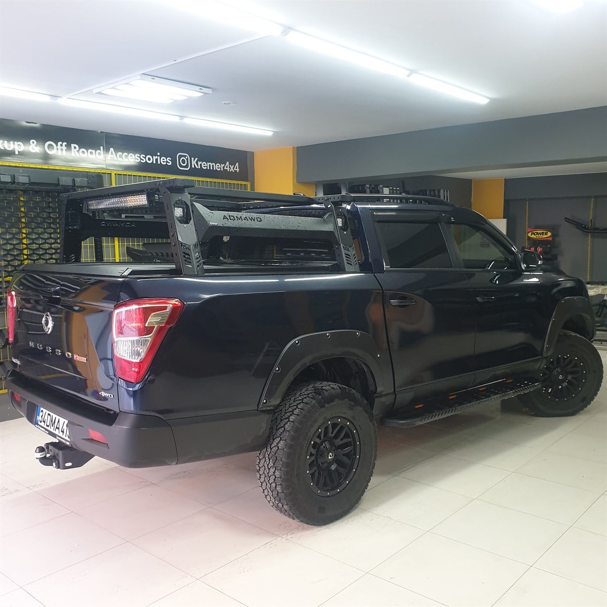 Ssangyong Musso Grand Çadır Taşıyıcı Rollbar