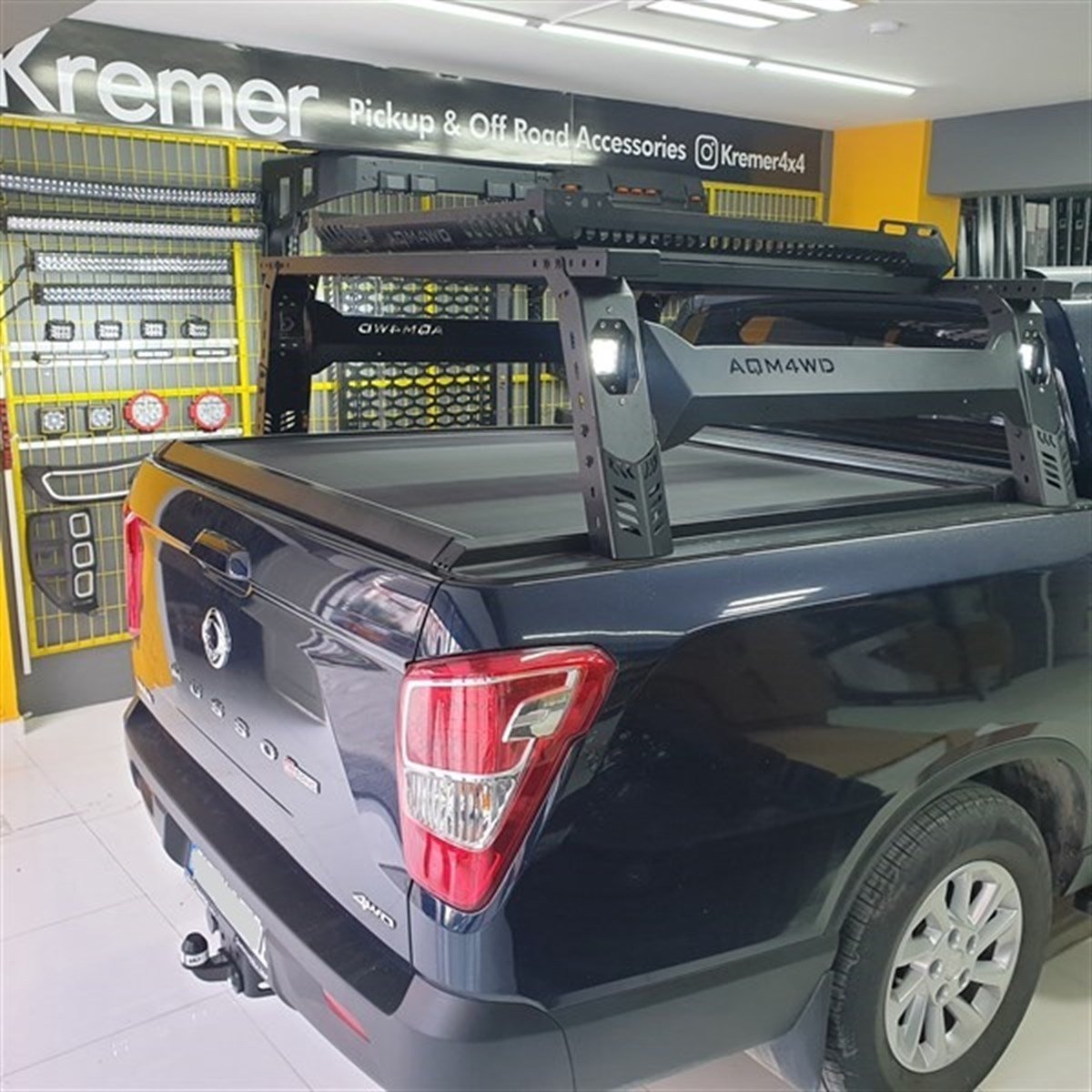 Ssangyong Musso Grand Çadır Taşıyıcı RollBar - Off Road Roll Bar (AQM-S75)