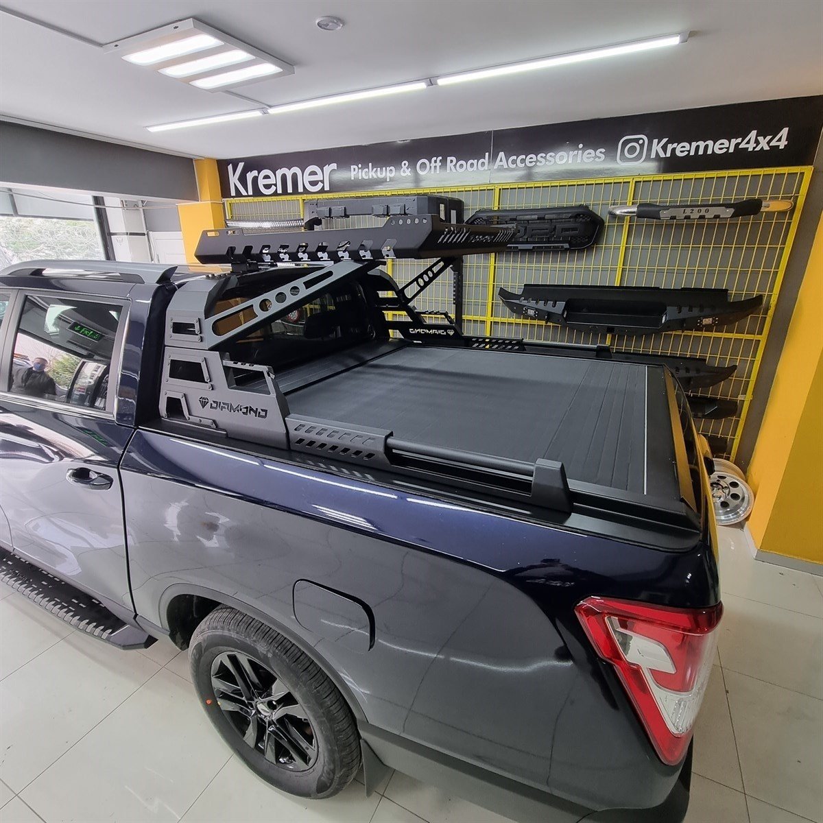 SsangYong Musso Grand Kasa üstü  Sepetli Rollbar