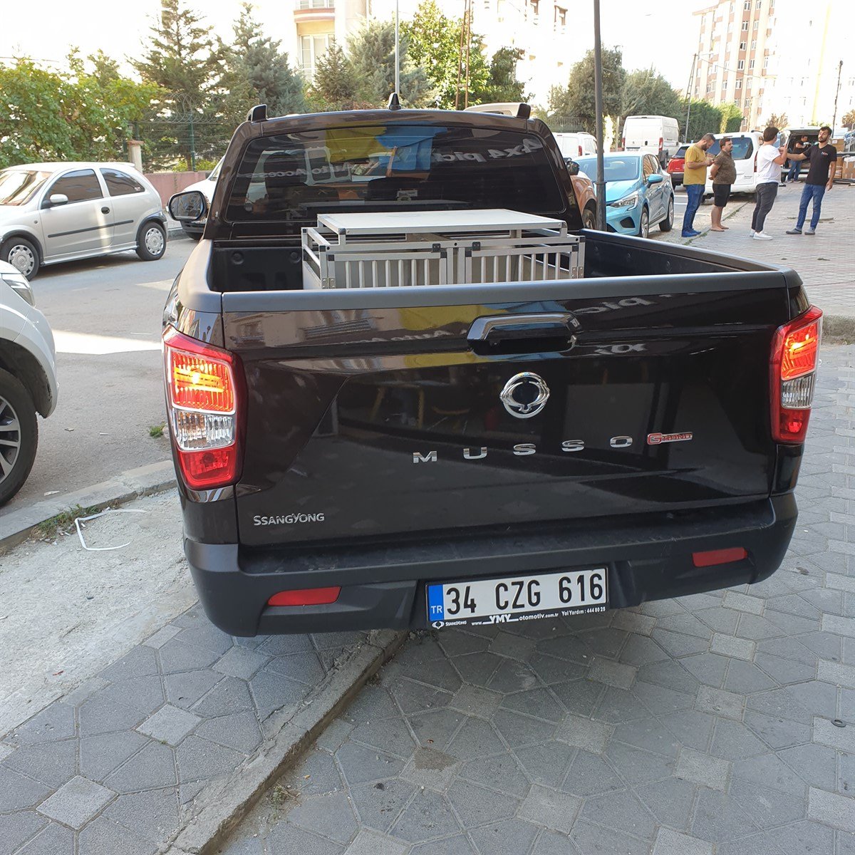 Ssangyong Musso Kasa Kenar Koruma Bagaj Koruma 1. Sınıf ABS Plast