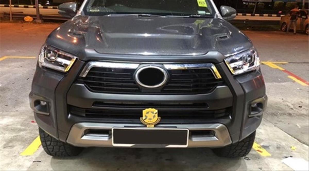 Toyota Hilux Revo 2016-2020 İçin 2021+ Rocco Dönüşüm Far&Stop Dahil (Full FacelşftT) Body Kit
