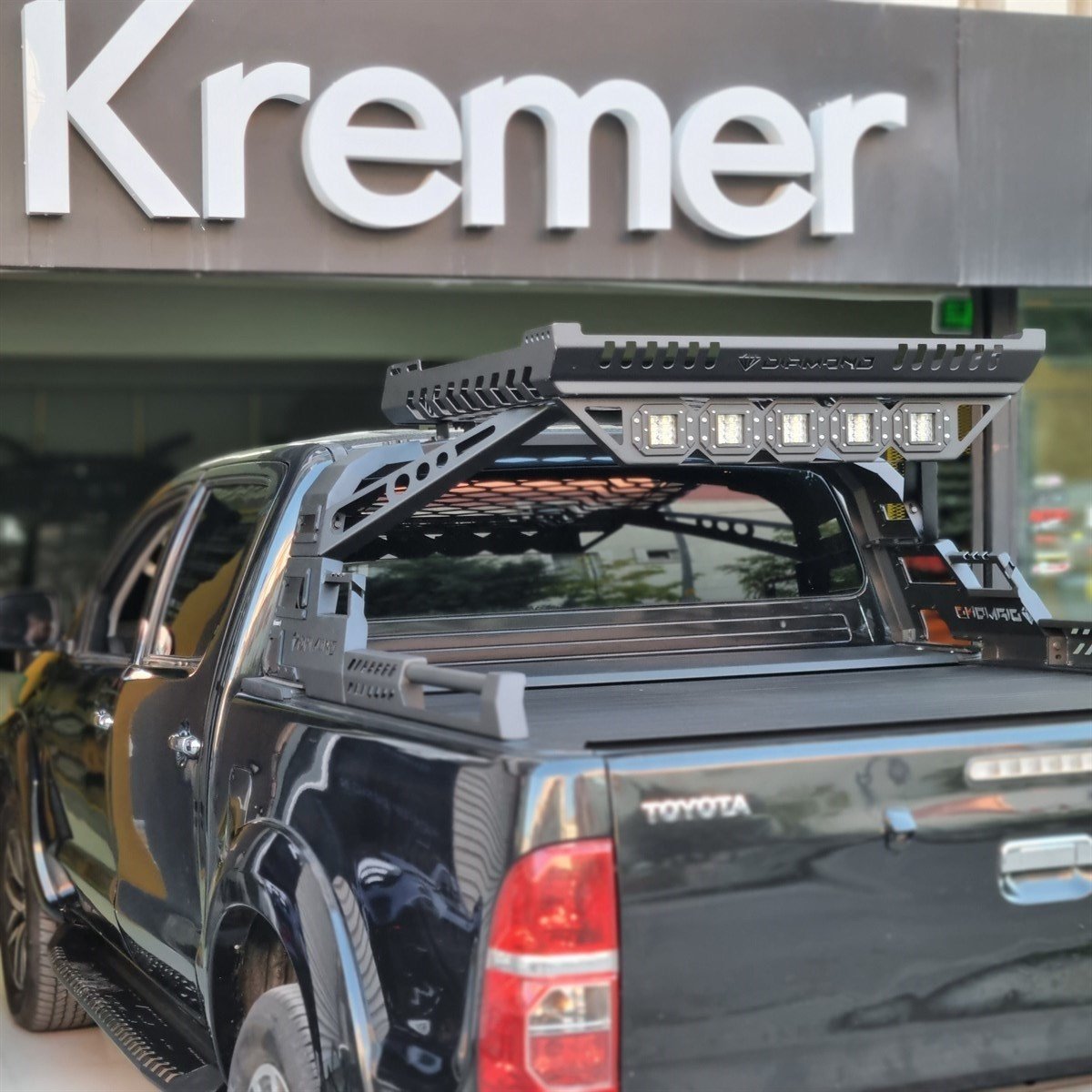 Toyota Hilux Sepetli Rollbar (Hilux Kasa Üstü Sepetli Roll Bar)