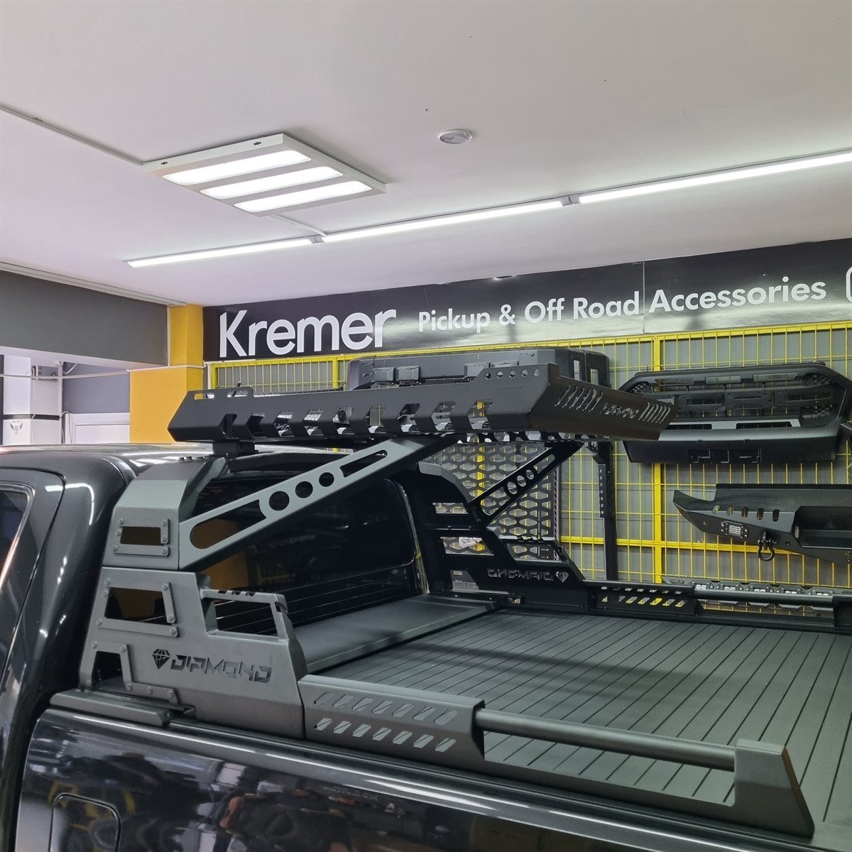 Toyota Hilux Sepetli Rollbar (Hilux Kasa Üstü Sepetli Roll Bar)
