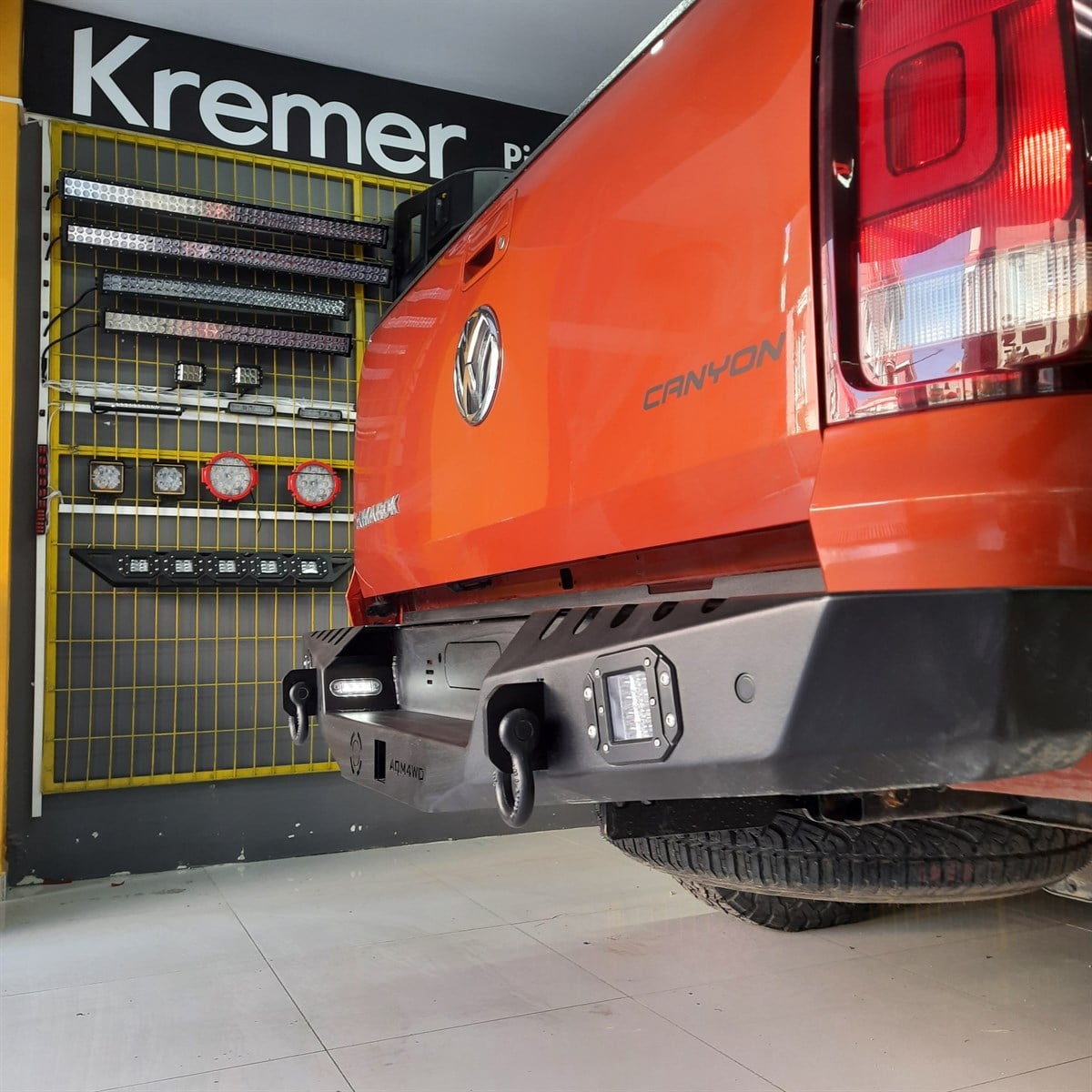 Volkswagen Amarok Arka Demir Tampon (Amarok Off Road Tampon)