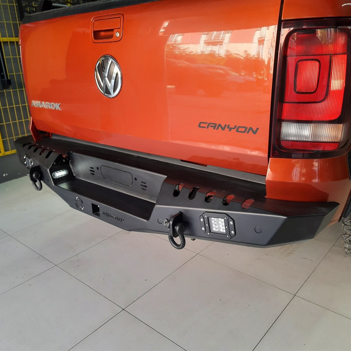 Volkswagen Amarok Arka Demir Tampon (Amarok Off Road Tampon)