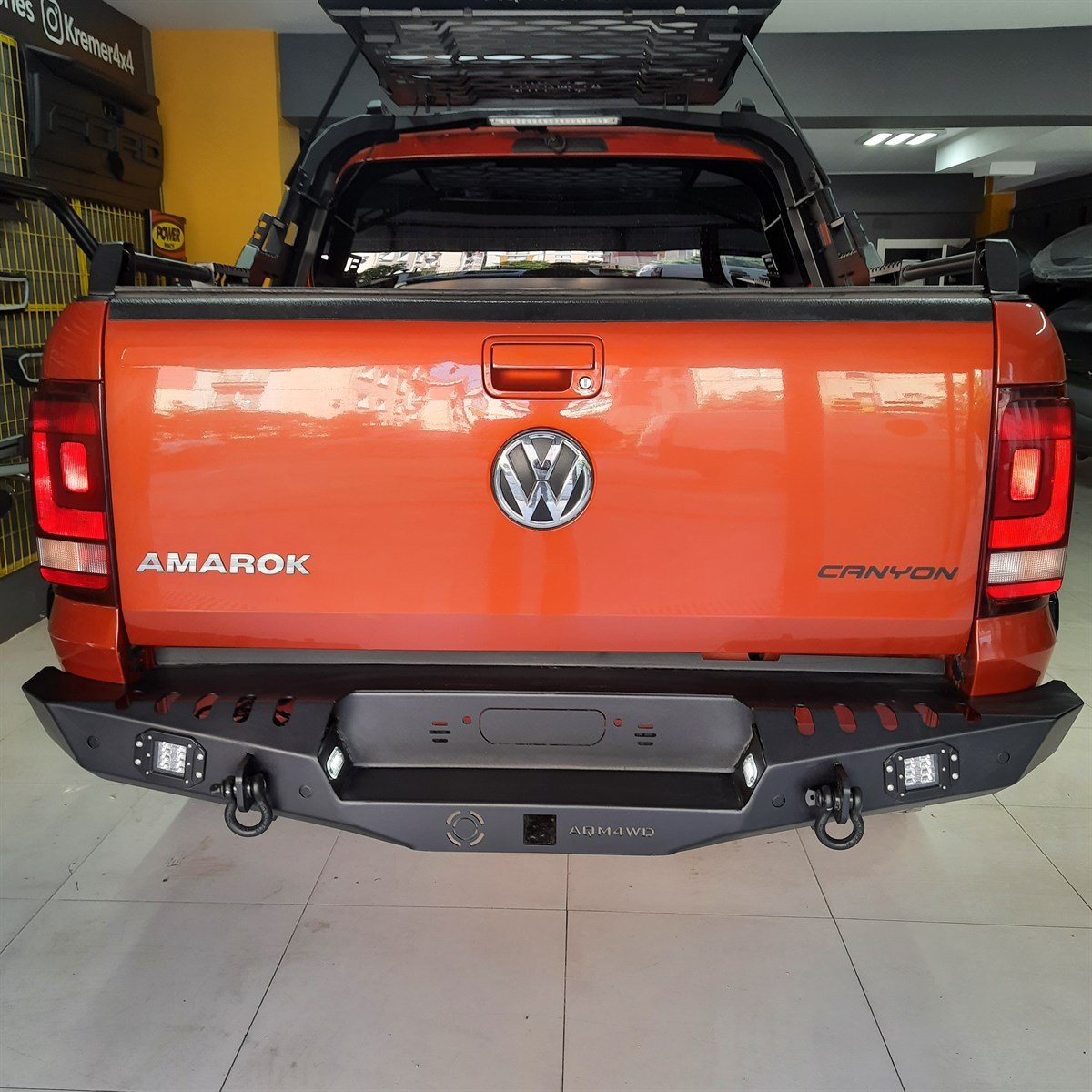 Volkswagen Amarok Arka Demir Tampon (Amarok Off Road Tampon)