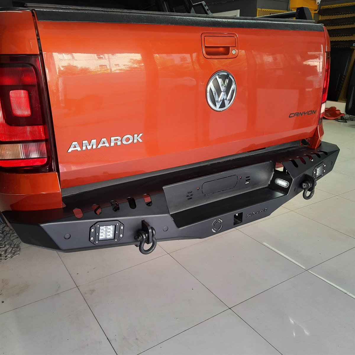 Volkswagen Amarok Arka Demir Tampon (Amarok Off Road Tampon)