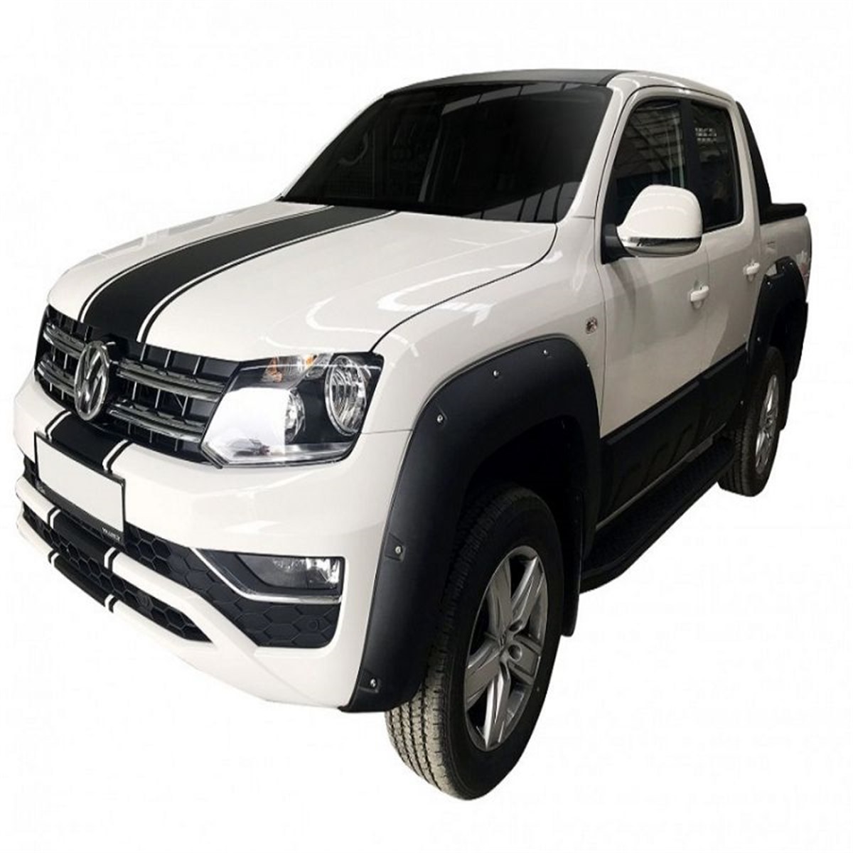 Volkswagen Amarok Dodik Çamurluk Kaplama Seti Civatalı 2017 2019