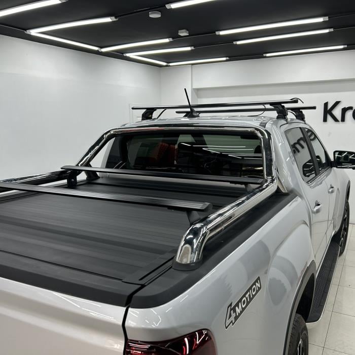 Volkswagen Amarok Kasa üstü Bed Rack Taşıyıcı Bar 2022- Siyah