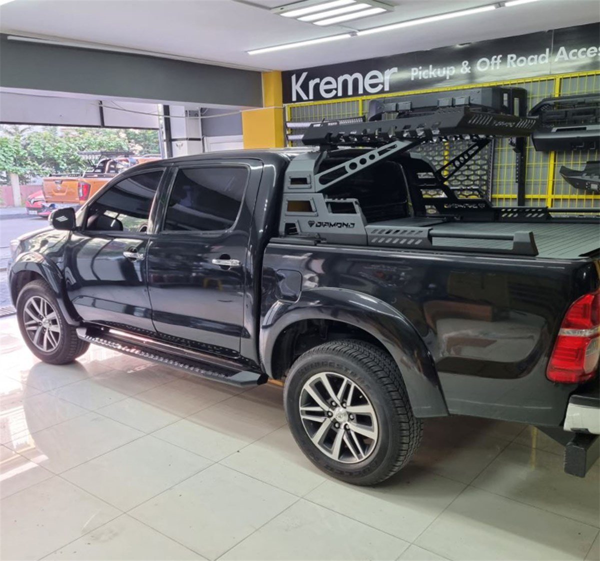 Volkswagen Amarok Sepetli Rollbar (Amarok Kasa Üstü Sepetli Roll Bar)