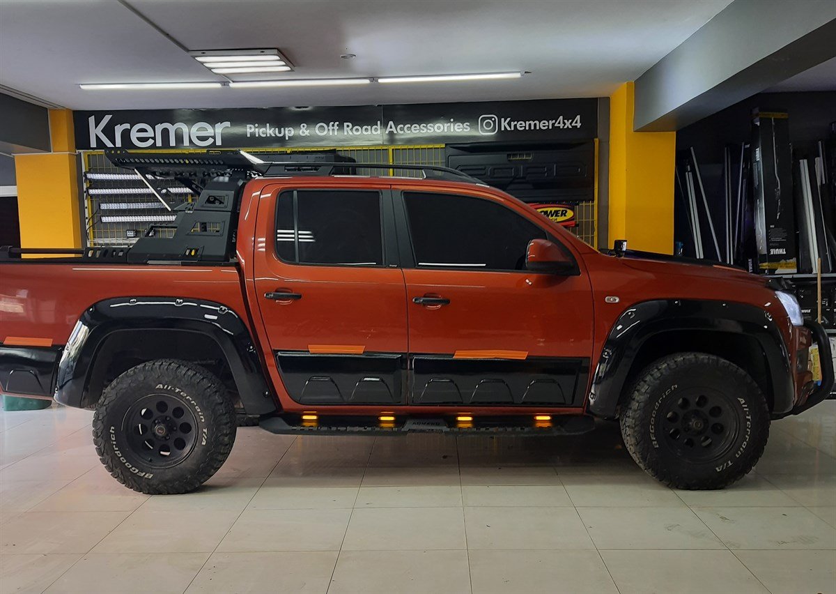 Volswagen Amarok Gövde Kaplama Seti (ABS Plastik Kapı Koruma Seti)