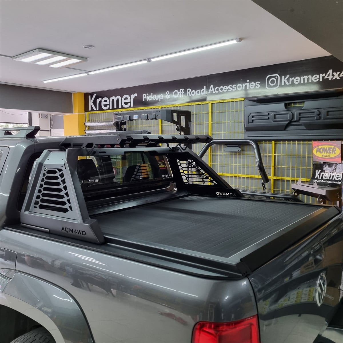 Wolksvagen Amarok Sepetli Rollbar (Yeni Nesil Sepetli Roll Bar M10)