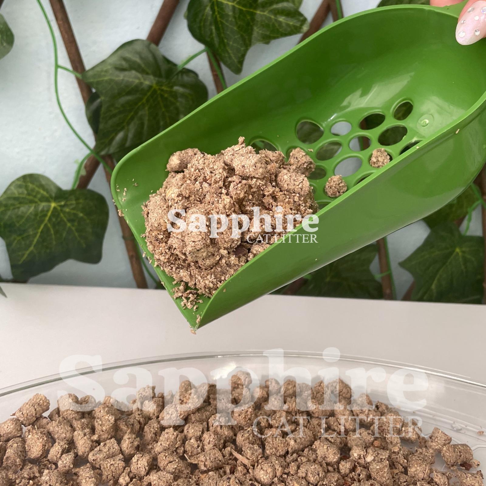 Sapphire Topaklanan Tozsuz Kedi Kumu 30 Lt (10 Lt x 3 Adet)