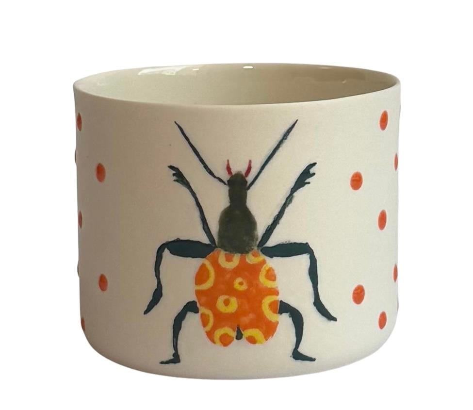 GAIA-BEETLE NO 2/ MEDIUM PORSELEN BARDAK