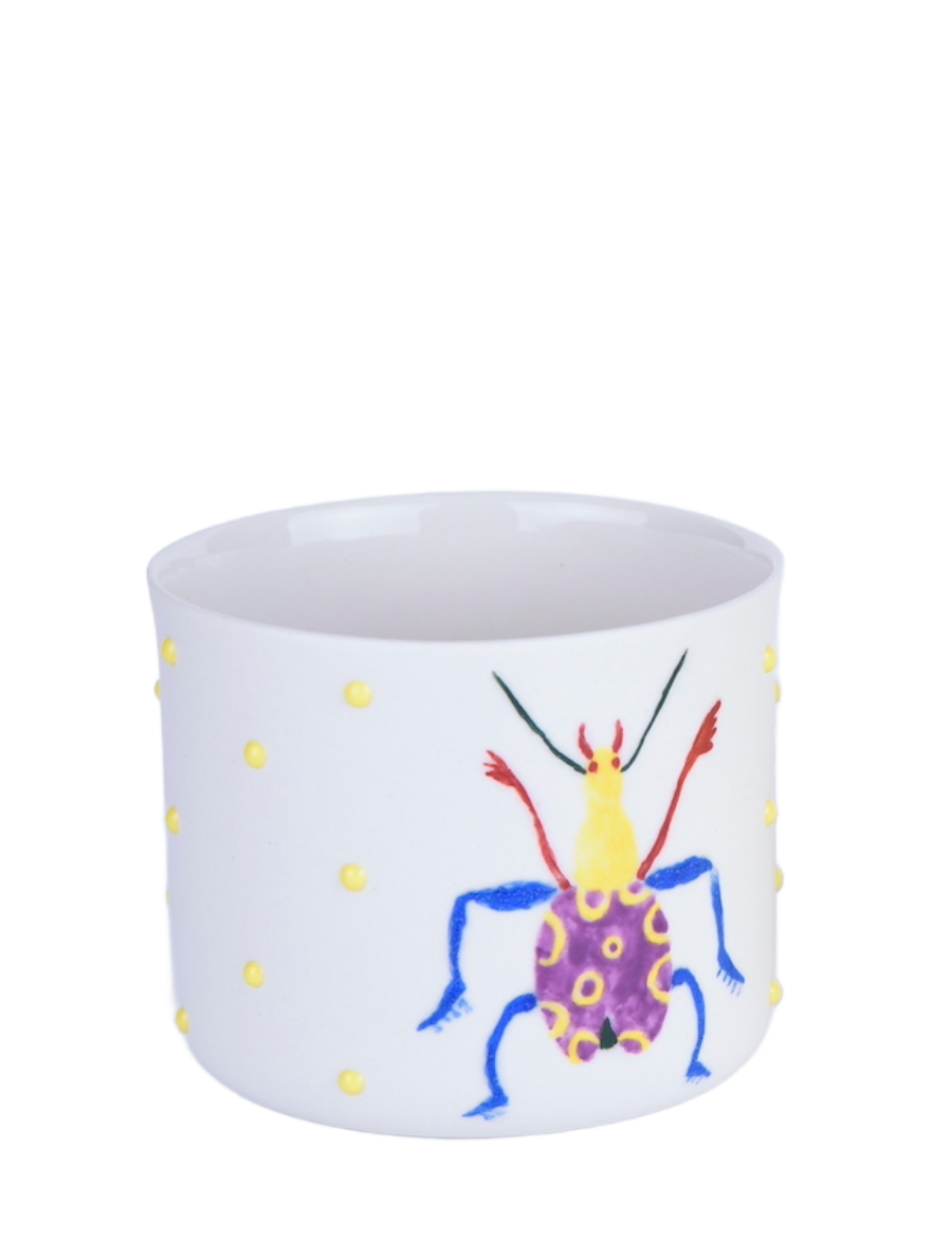 GAIA-BEETLE/ YELLOW DOT SHORT