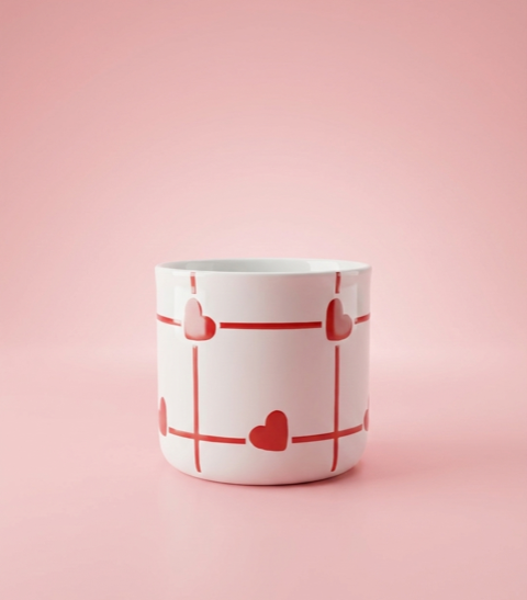 LOVE NO 3/MEDIUM PORSELEN BARDAK