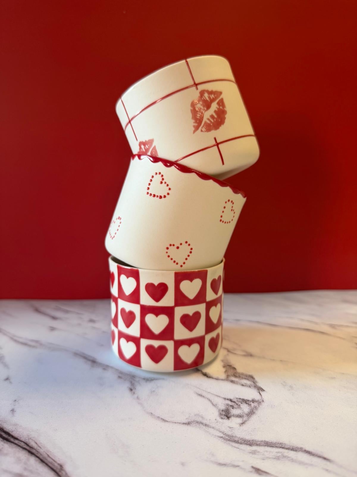 LOVE NO 4/MEDIUM PORSELEN BARDAK