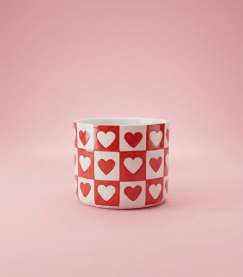 LOVE NO 7/MEDIUM PORSELEN BARDAK
