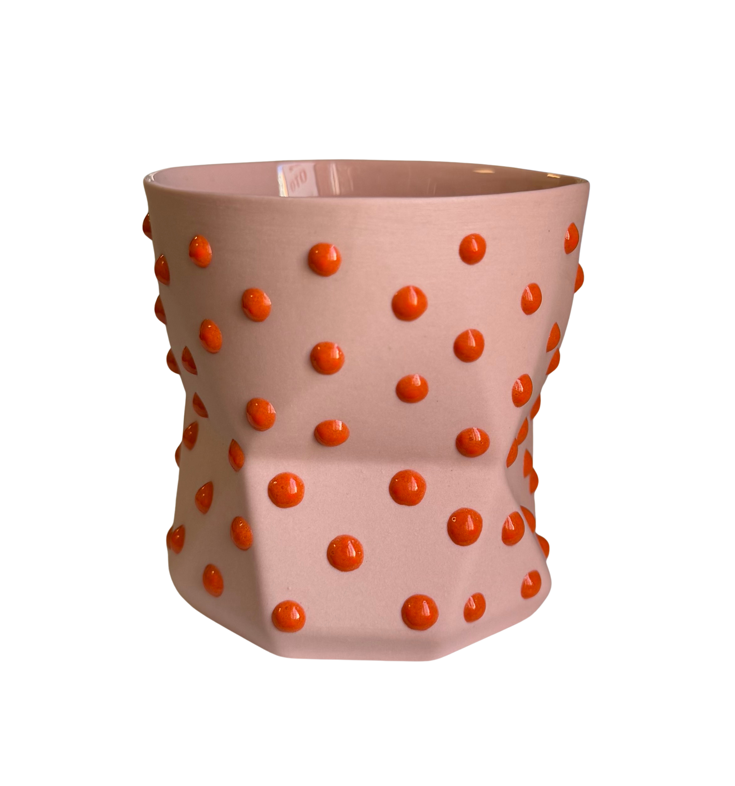 OTTO-BLUSH/ORANGE PORSELEN BARDAK