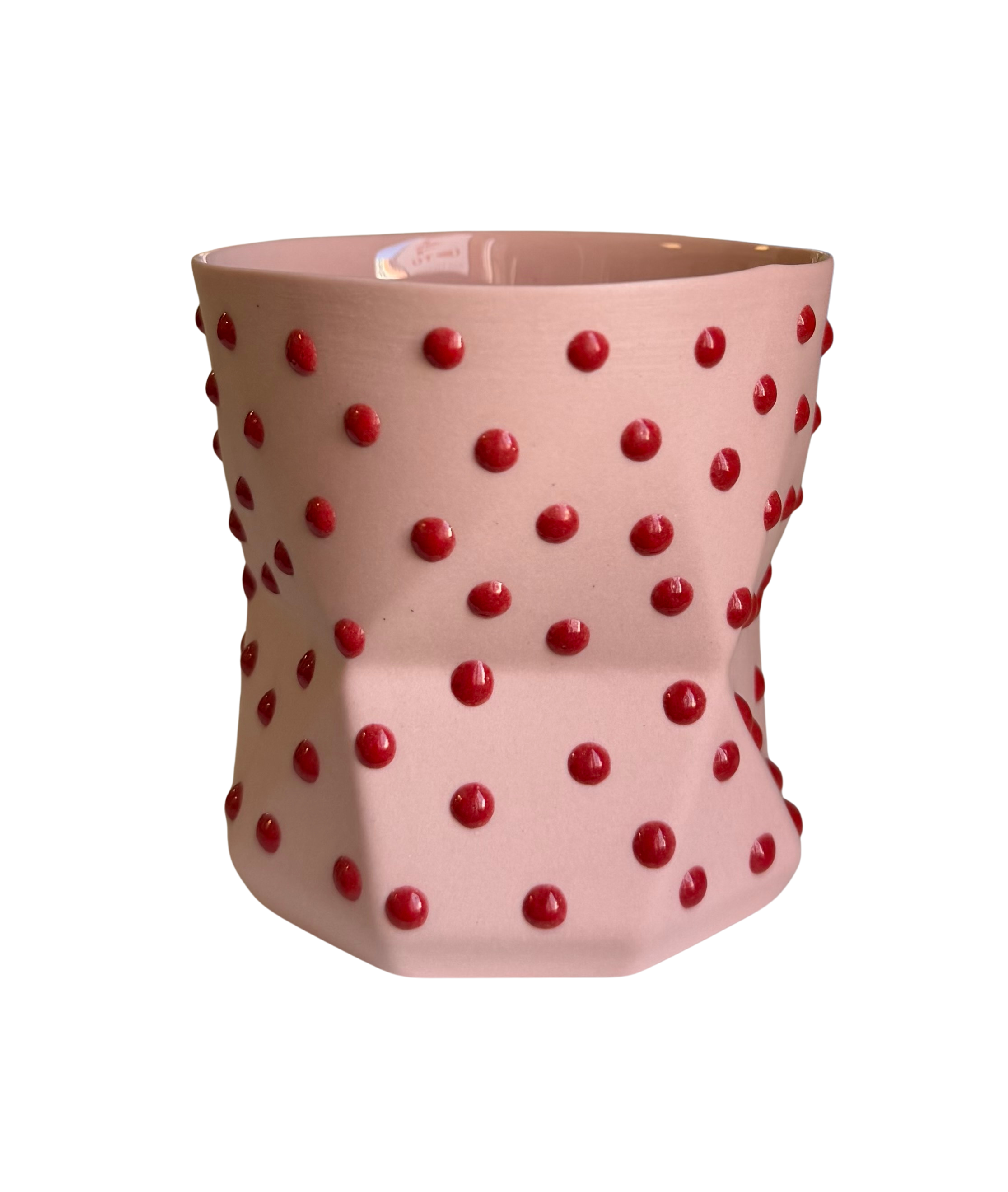 OTTO-BLUSH/SCARLET  PORSELEN BARDAK