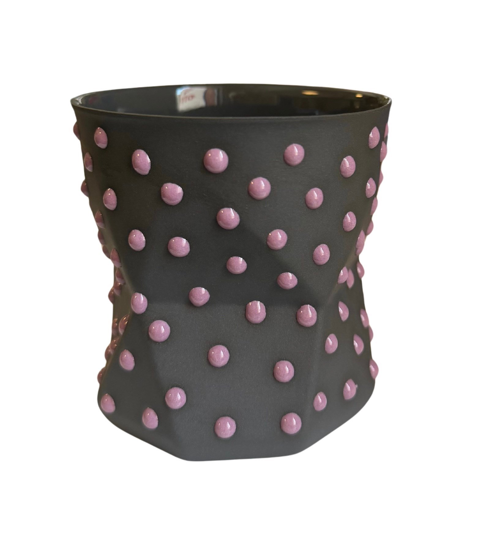 OTTO-MIDNIGHT/LILAC PORSELEN BARDAK
