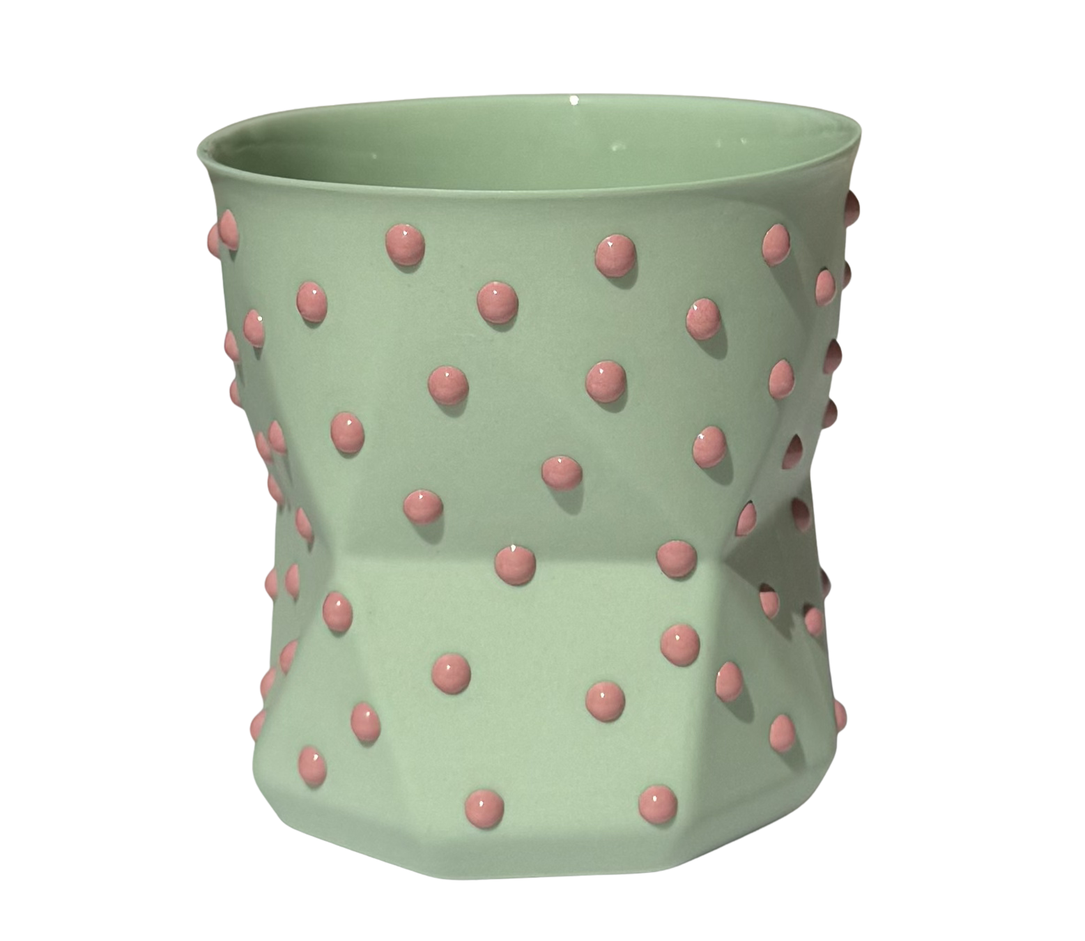 OTTO- MINT/PINK PORSELEN BARDAK