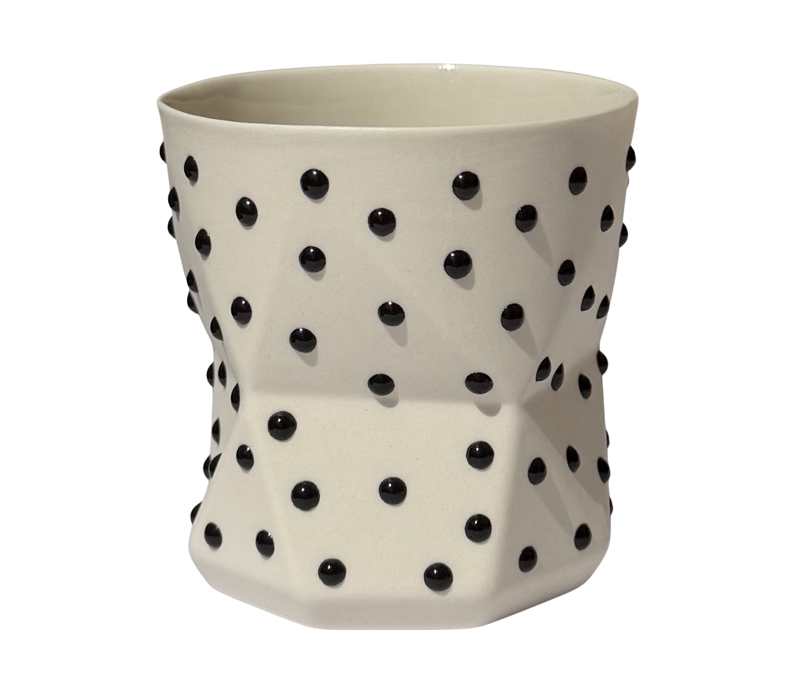 OTTO-WHITE/MIDNIGHT PORSELEN BARDAK