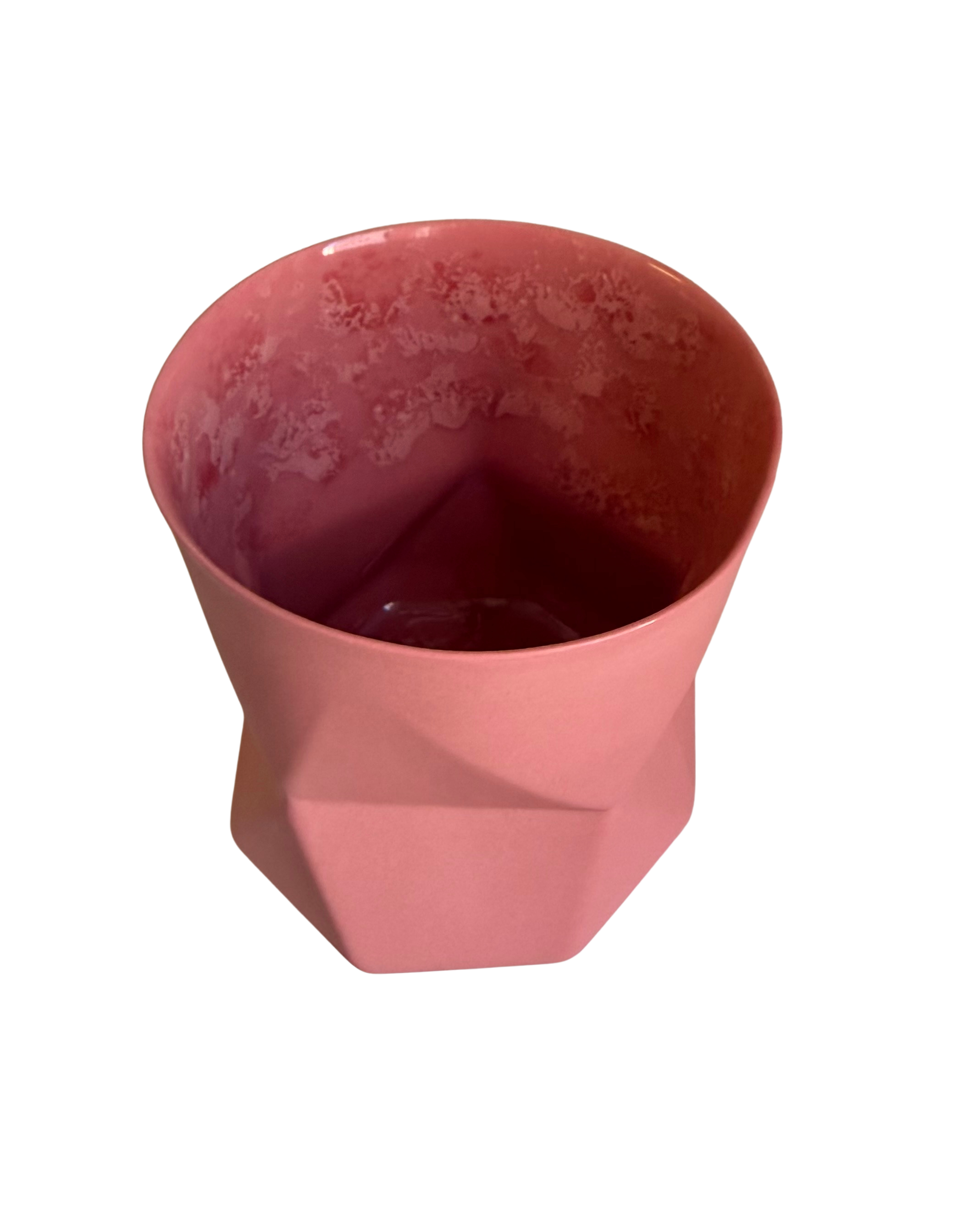OTTO-WILD BERRY/SCARLET İÇİ BATİK DESENLİ PORSELEN BARDAK
