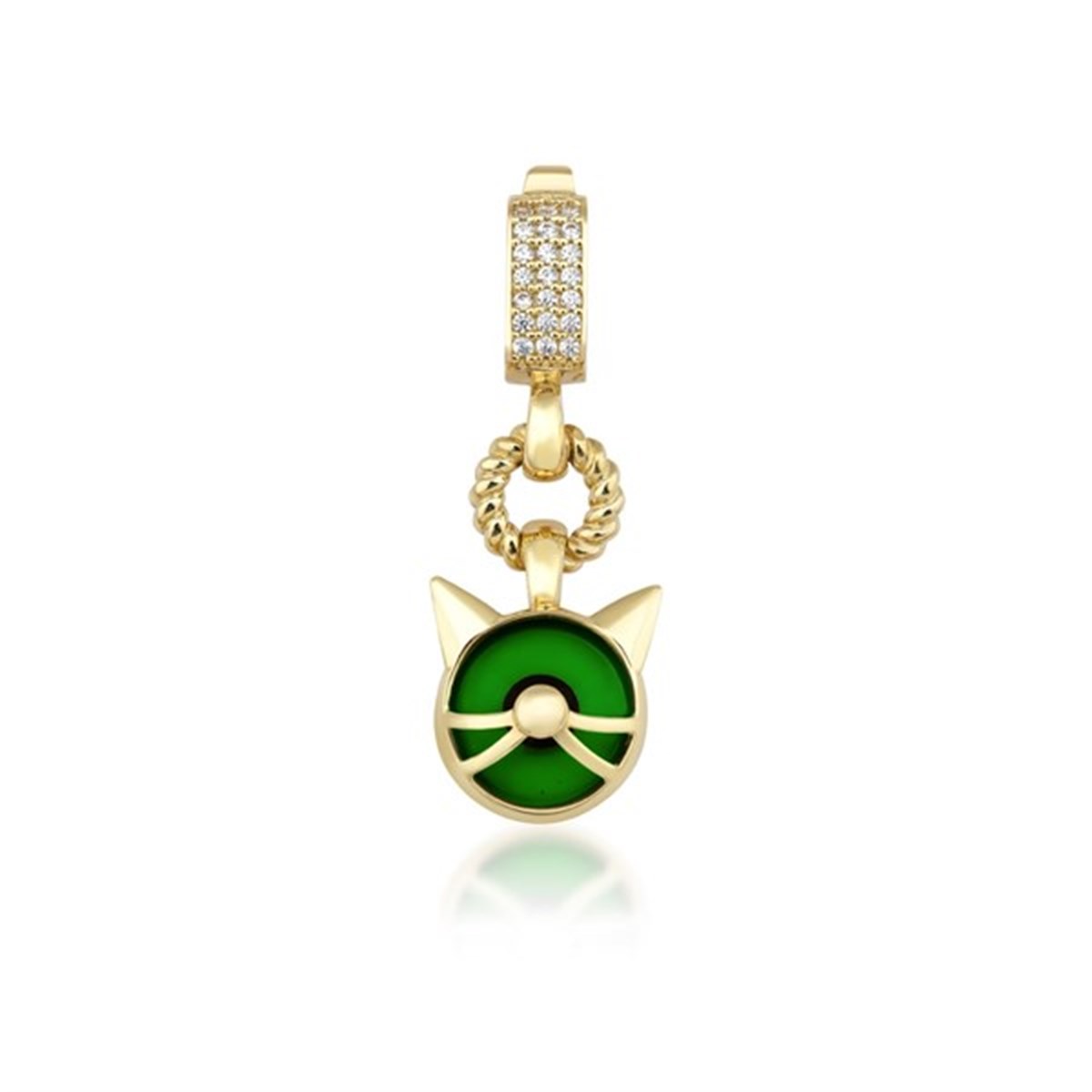 Mavi Kedi Kolye Ucu Charm
