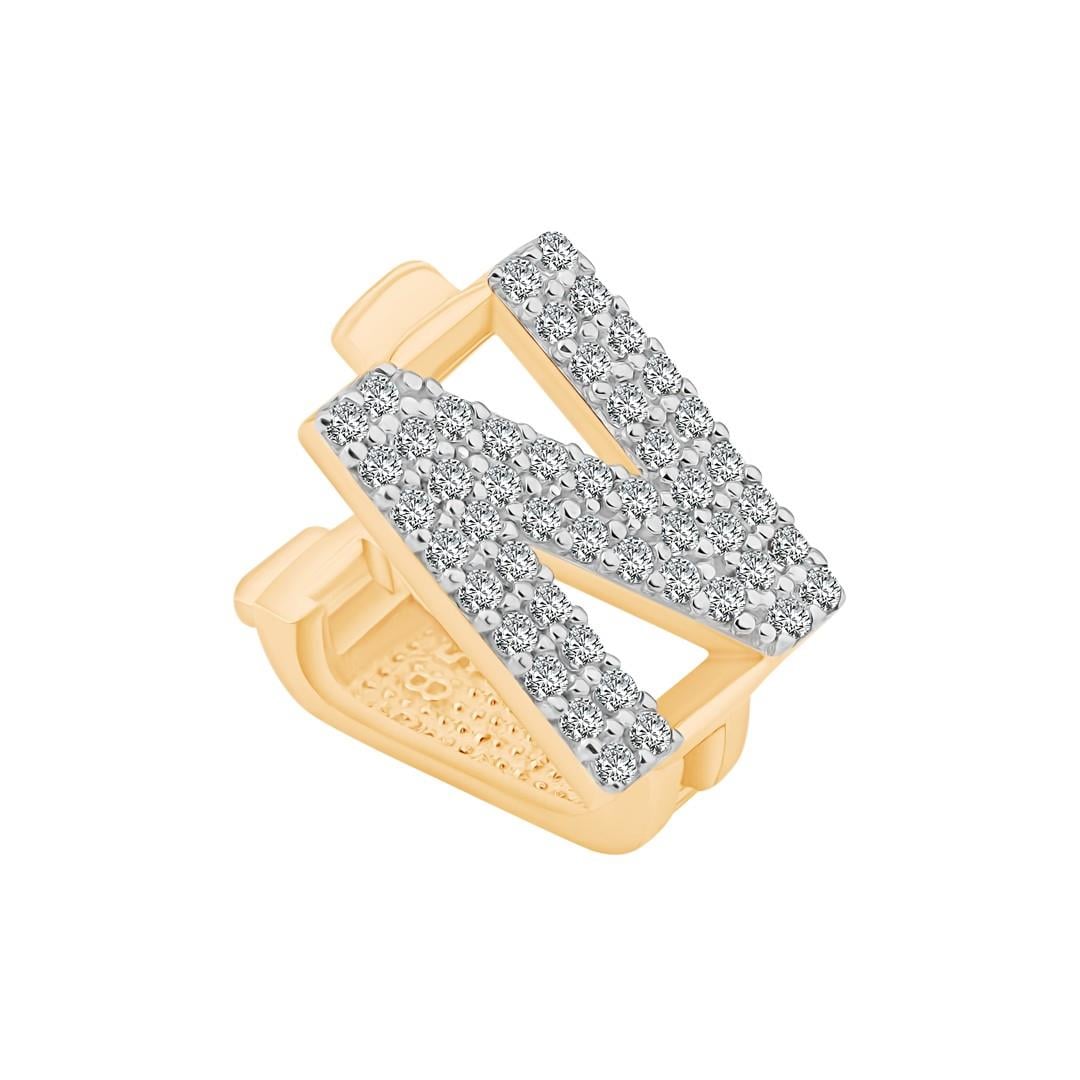N Harf 9mm Bileklik Charm