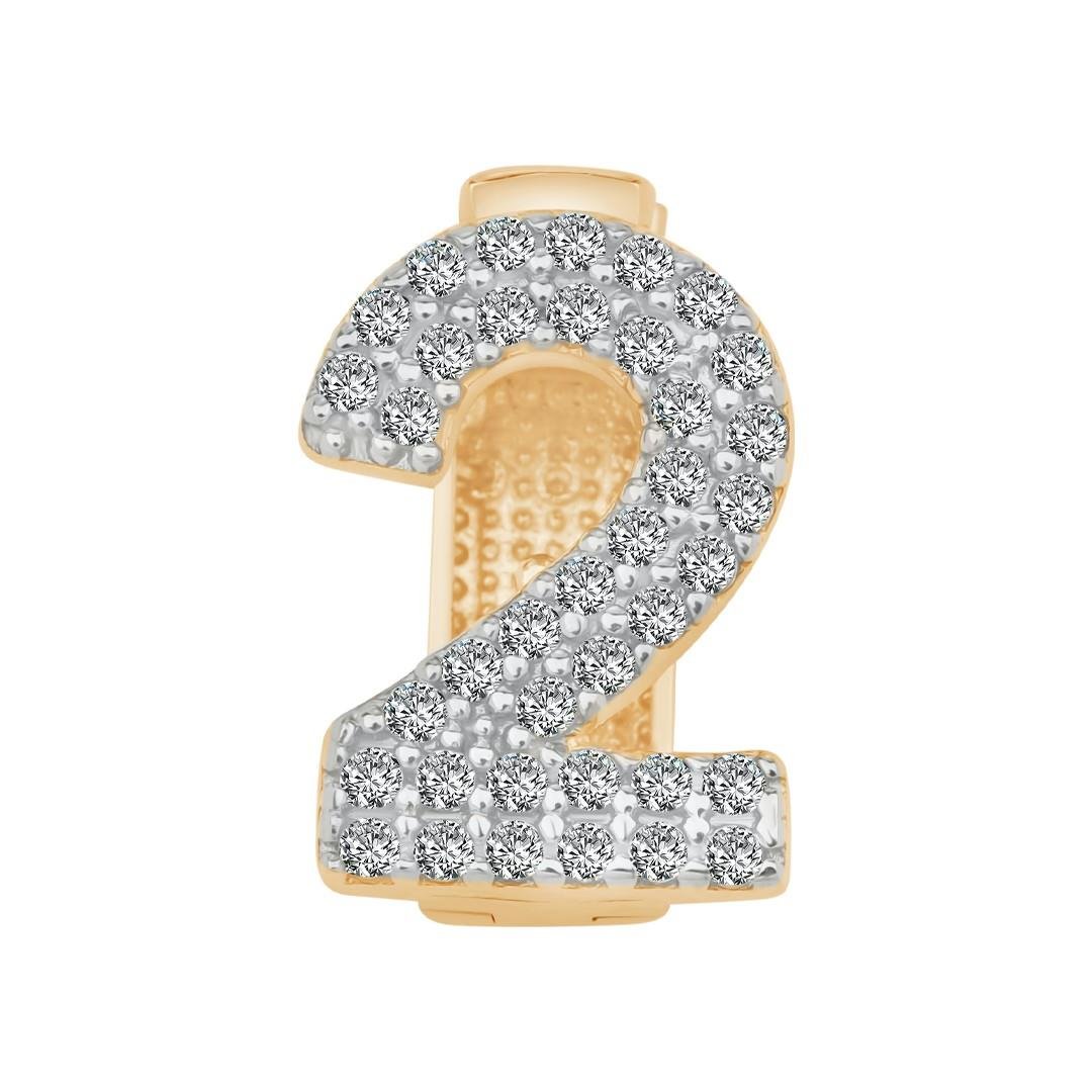 No 2 Bileklik Charm 9mm
