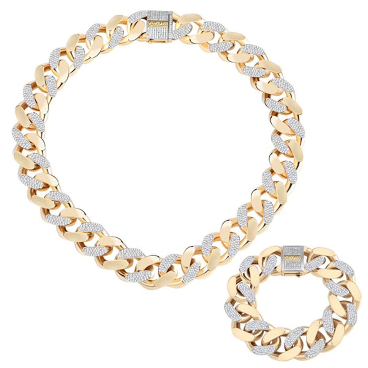Taşlı Altın Gurmet Set 19mm