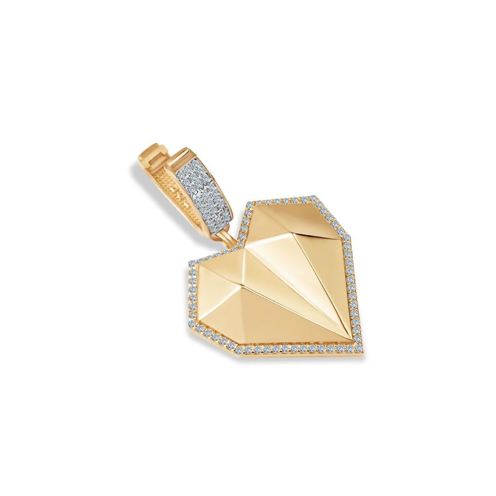 Taşlı Kalp Charm