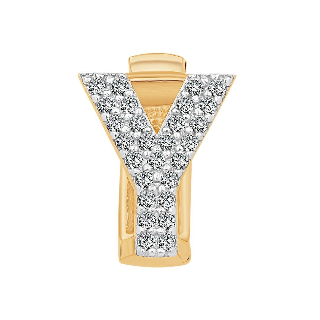 Y Harf 9mm Bileklik Charm