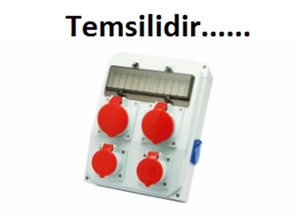 2 Adet Ip67 5x63A CEE Ön+2 Adet Ip67 5x32A CEE Ön+2 Adet 1x16A Yan Priz Montajlı Sigortalı Kombinasyon Kutusu(260x350mm)