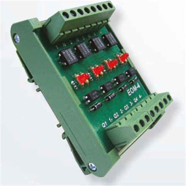 4 Kanallı 5 VDC Optokupler Kartı