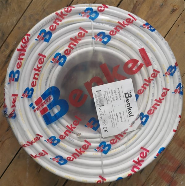 Benkel 3X2,5 TTR Elektrik Kablosu 100mt Kaliteli Kablo