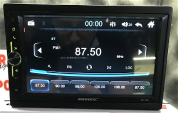 Double Teyp EUROTEC EU-780 7inç + KAMERA 2 YIL GARANTİLİ