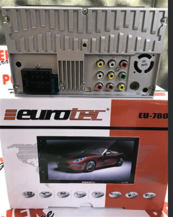 Double Teyp EUROTEC EU-780 7inç + KAMERA 2 YIL GARANTİLİ