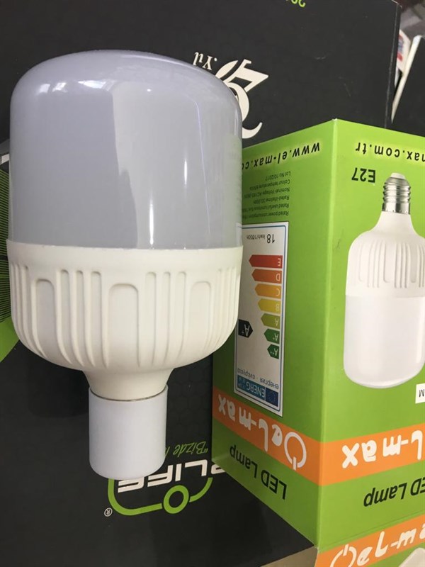 EL-MAX 18W Torch Led Ampul Beyaz Renk