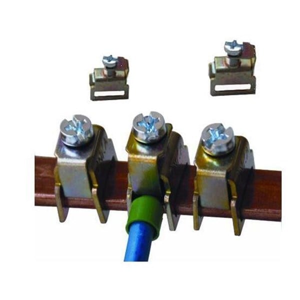 Geçmeli 12x3 mm Bakır Bara Bağlantı Klemensleri