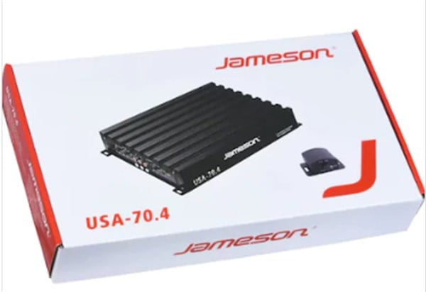 JAMESON USA-70.4 Bas Kontrollü 4 Kanal 4000watt Oto Amfi