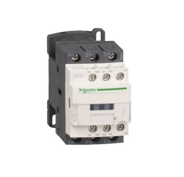 LC1D12B7 12A (5,5 KW) 24VAC Bobinli Trifaze Güç Kontaktörü