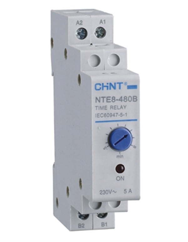 LEDli Elektronik Zaman Rölesi 0.1-10 sn (NTE8 Serisi)