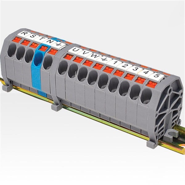 MP Serisi 2.5 mm2 Mini Yay Baskılı Klemens Push-In
