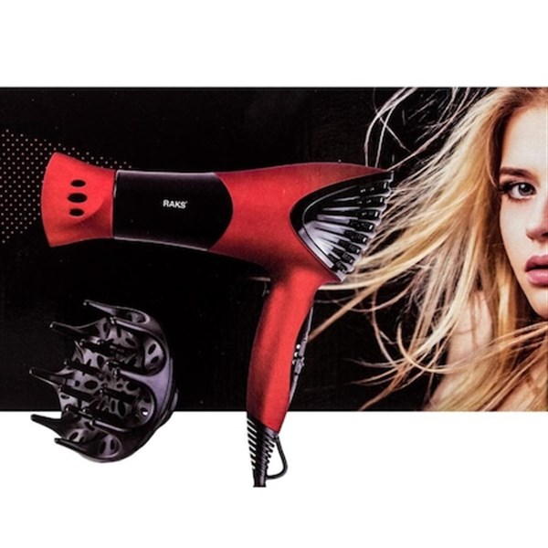 RAKS RİTA BÜYÜK 2200 W DİFÖZÖR SAÇ KURUTMA MAKİNESİ