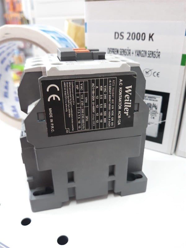 WEİLLER 12 Amper Kontaktör ACM-12A