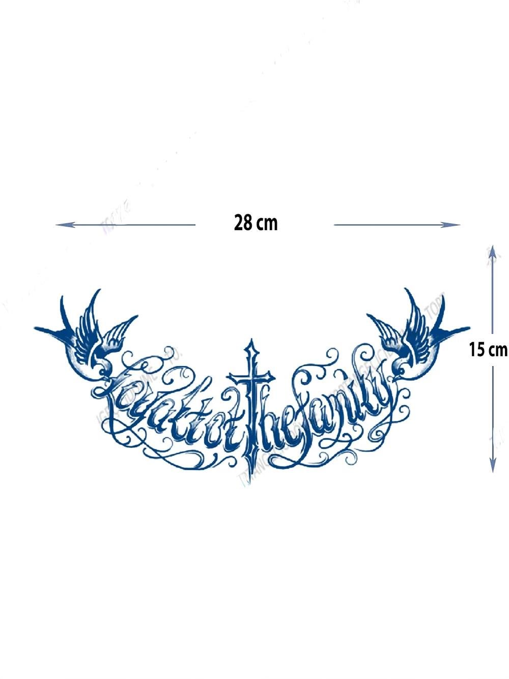 1 AY KALICI GÖĞÜS DÖVME 117