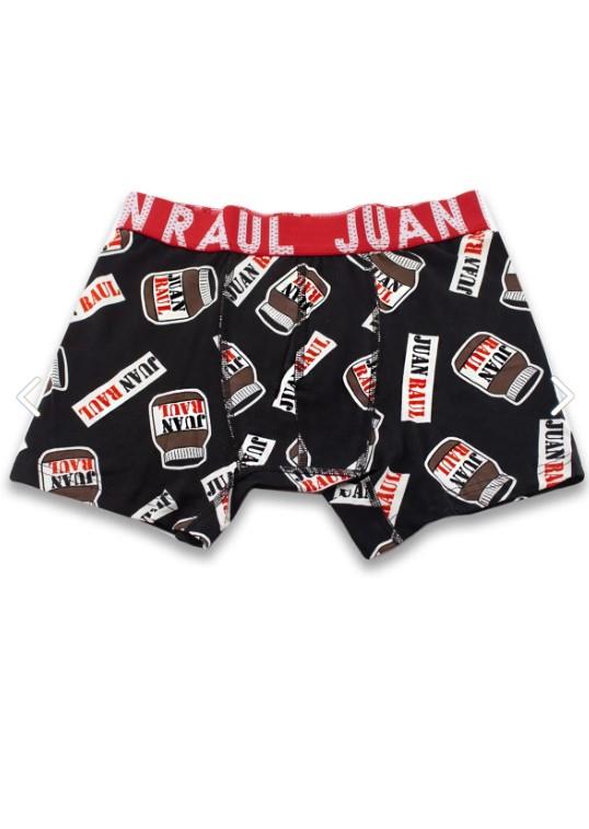 %100 Pamuk/Likra Kumaş Desenli Boxer