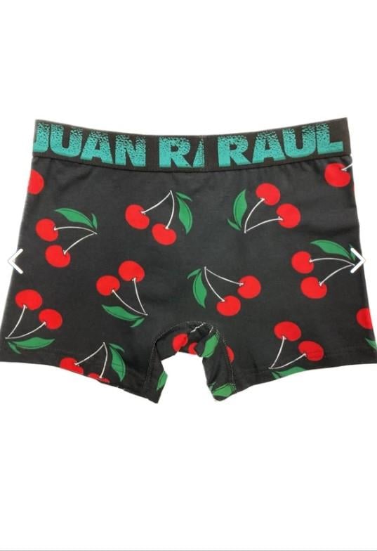 %100 Pamuk/Likra Kumaş Desenli Boxer